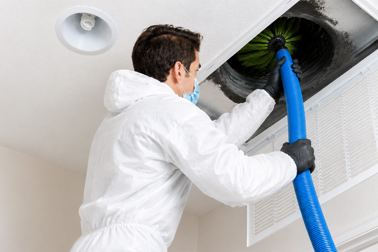 AC duct cleaning